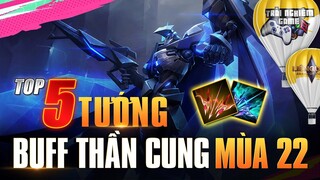 5 Tướng Xạ Thủ Lột Xác nhờ Thần Cung Mùa 22 Thời đại Xạ thủ diệt thần cung và huyết cung TNG