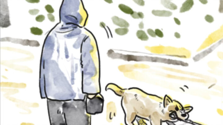 Watching the owner and puppy having such a joyful time, I ended up laughing so hard I collapsed into