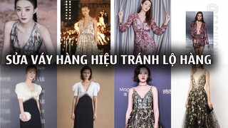 Mỹ nhân Hoa ngữ và những lần sửa váy hàng hiệu để tránh lộ hàng