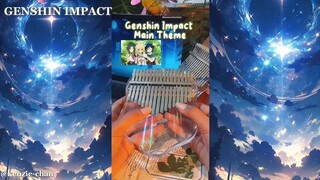 ✧Kalimba Cover ✧Genshin Impact Main Theme by Kenzie aka Kezia