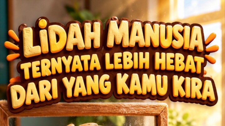 LIDAH MANUSIA TERNYATA LEBIH HEBAT DARI YANG KAMU KIRA