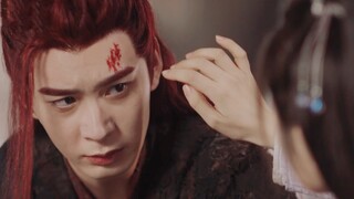 Thrilling! The ancient-style romance now has a slicing protagonist! Juggling three split personaliti