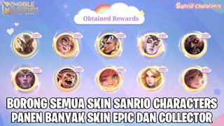 10X DRAW LANGSUNG DAPAT SKIN COLLECTOR VALIR DAN EPIC LIMITED - TUMBAL GACHA EVENT SANRIO CHARACTERS