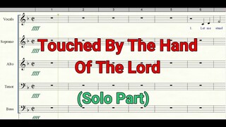 Touched By The Hand Of The Lord Solo Part