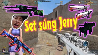 Bình Luận Truy Kích | Trình Jerry Nhưng Ai Ngờ Đó Là ... Set Vua Súng Jerry Gaming