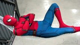 Spider-Man chills during a boring mission | Spider-Man: Homecoming | CLIP 🔥 4K