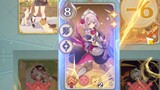 OTK Gambler Noelle kills the whole game with 6 consecutive cuts in one round (with card set)