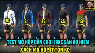 Test Mở Hộp Dân Chơi FF Săn Áo Ruok Áo Học Sinh Áo Gamer Áo Hiếm || Free Fire