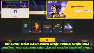 FREE FIRE | NHỮNG THỨ GARENA CẦN SỬA TRANG NHẬN QUÀ TRI ÂN - ĐỂ NGƯỜI CHƠI DỄ CHỊU HƠN !