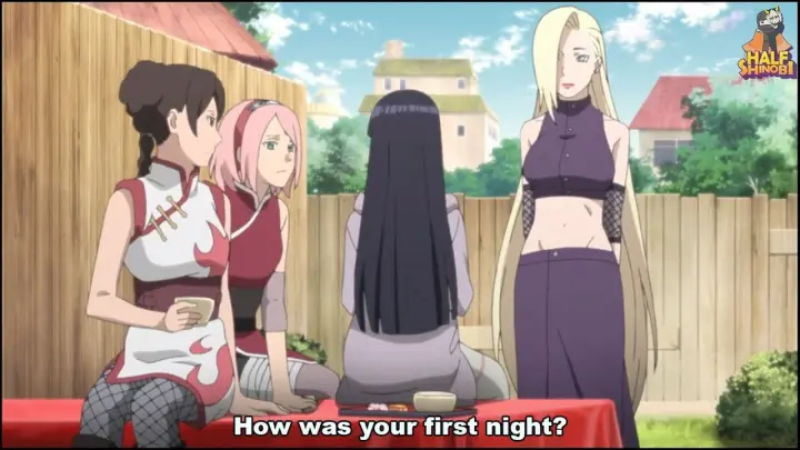 Hinata told her First Night with Naruto | Funny Moment Naruto and Hinata Wedding Party (English Dub)