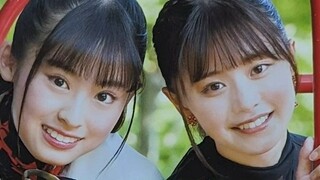 Album foto terbaru Sakura dan Natsumeka memperkenalkan Kamen Rider Revice