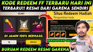 KODE REDEEM FREE FIRE TERBARU 6 APRIL 2023 HARI INI