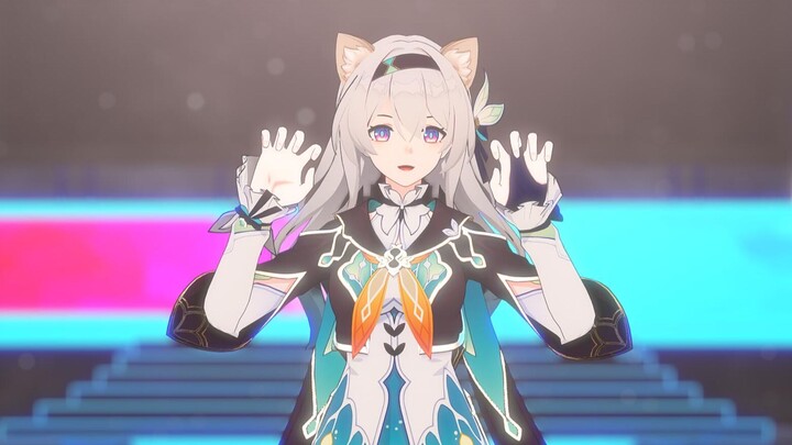 Firefly Cat ( •̀ ω •́ )y can't escape from my palm