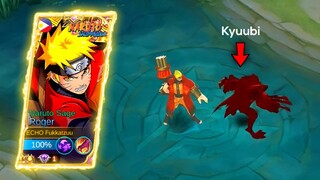 New Naruto Sage Mode Skin in Mobile Legends