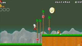 ใหม่ Super Mario All Stars HD Super Mario Bros 2 REMAKE 100% Mundo 5
