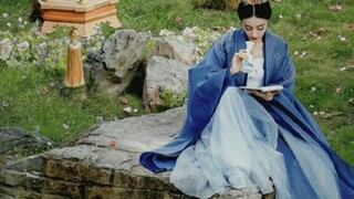 [Dilraba] Baju biru dan ungu favoritku di The Legend of Anle, yang biru cantik sekali