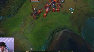 TheShy's first-person view of Lucian in the arena, this terrifying suppression power