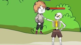 "I'm a Wild Monster in Another World 86" Pay attention, the invincible skeleton is actually forced t