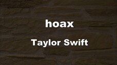 Taylor Swift - Hoax Karaoke