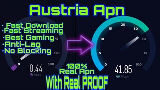 Austria Super Fast and  Stable apn Increase to  4G&5G 2020 Data & Wifi Support