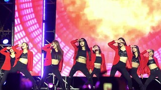 【SNH48】أيس تو يرقص على أغنية EXO «loveshot»، أرجل طويلة تملأ الشاشة، قميص أبيض وبدلة حمراء، مونتاج م