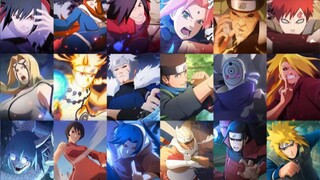 Naruto mobile game, all new current recruitment animations, collections, the will of fire is endless