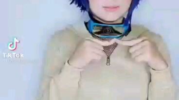 Cosplay Hyuga Hinata Naruto Hand Sigh (Tiktok: @tifa_hinachan)