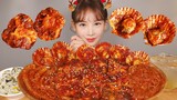 메리크리스마스🎄매운 소꼬리찜🔥 먹방 Spicy Braised Oxtail  [eating show]mukbang korean food