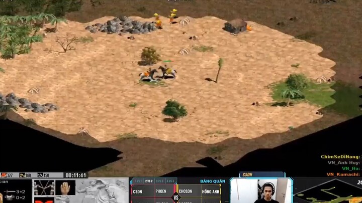 Bài đấu 7 voi  càn quét bản đồ AOE  _ AoE Highlights