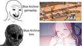 Blue archive gameplay vs blue archive lore