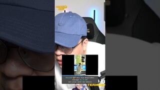 OH GITU KETAUAN VC SAMA BELIAU BROK 🗿🤣 #shorts #deankt #reaction