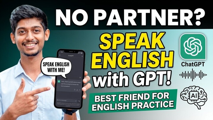 Speaking in English using GPT _ @SRKuhin _ #srkuhin