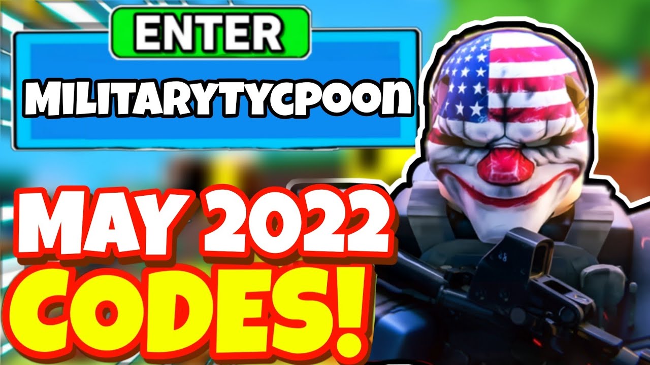 (MAY 2022) ALL *NEW* SECRET OP CODES In Roblox Military Tycoon! 