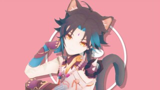 【原神MMD】魈猫猫想吃杏仁豆腐【魈】