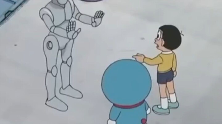Nobita berkenalan dengan seorang