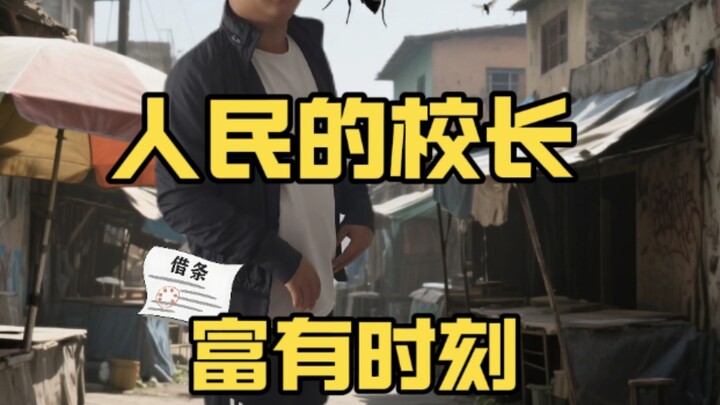 人民的校长！最富有的时刻