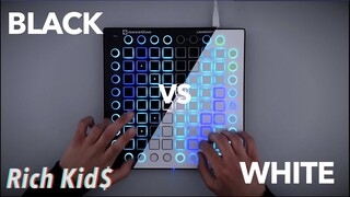 Rich Kid$ - Jay Pryor / Black vs White Launchpad Cover / Ellis Remix / Sergio Valentino (4K)