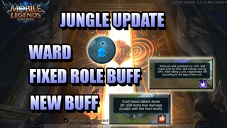 NEW JUNGLE UPDATE - WARDS, NEW BUFF, BABY CRAB