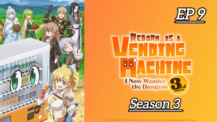 Reborn as a Vending Machine, I Now Wander the Dungeon Season 3 Episode 9 [Hindi] dubbed