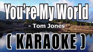 You're My World ( KARAOKE ) - Tom Jones