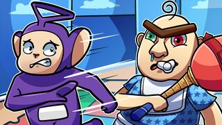 ESCAPE FROM BABBY BOBBY'S! | Tinky Winky Plays Roblox BABY BOBBY'S DAYCARE