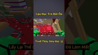 Anh Đen Xì Xì Troll Game Khiến Thầy Giáo Bất Lực - Tập 68 🤣 #shorts