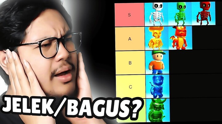 AKU RATING SEMUA SKIN DI STUMBLE GUYS!?