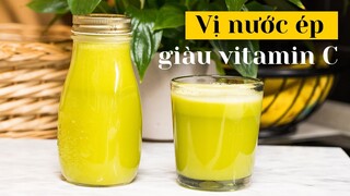 Vị nước ép giàu Vitamin C tiêu hoá tốt cho trẻ nhỏ và người lớn