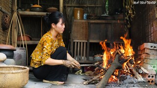 Đặc sản quê gà đắp đất nướng lá sen siêu thơm ngon ai xem cũng phải thèm I Mái Nhà Tranh