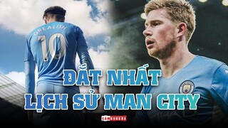 Top 10 bản hợp đồng ĐẮT GIÁ NHẤT lịch sử MANCHESTER CITY