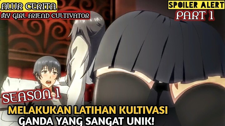 BERCIUMAN UNTUK MELAKUKAN LATIHAN KULTIVASI❗Alur Cerita Film Anime Over power #MCGF |PART 1