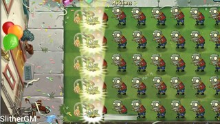 power up cây lv1 vs zombie quỷ lùn 2 #game