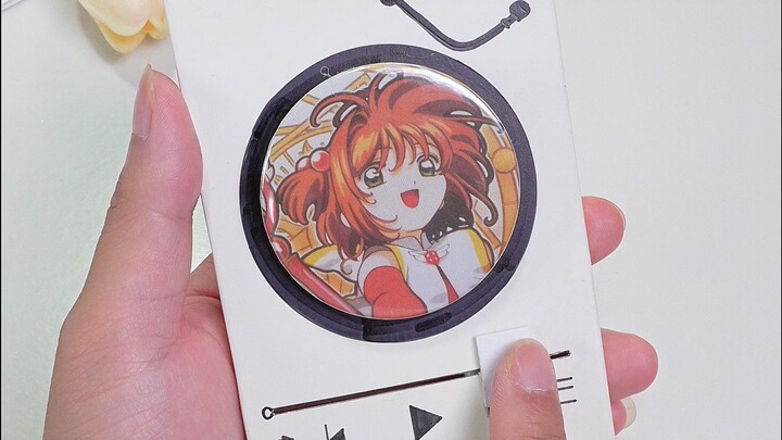 自制唱片机吧唧托，移动进度条，还能动起来！