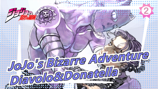 [JoJo's Bizarre Adventure/Hand Drawn MAD] Diavolo&Donatella_2